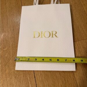 Dior Luxurious White and Gold Bag